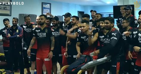 Watch Ipl 2023 Royal Challengers Bangalores Celebrations After Win