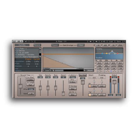 IR1 Convolution Reverb Plugin Dünyası