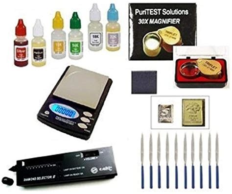 Digiweigh Gold And Silver Test Kit Culti Selector Ii Electronic Diamond