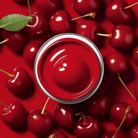 Premium AI Image | A bright red cherry