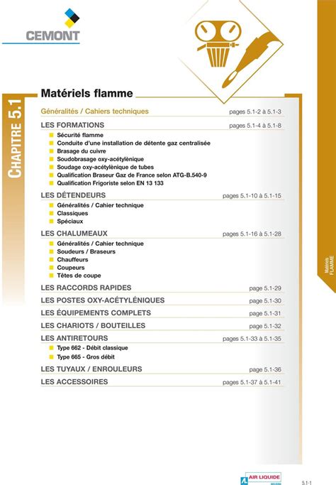 Installations à gaz combustible et oxygène Soudage coupage et Gaz