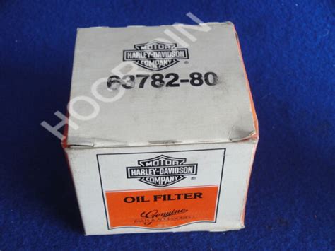 New Genuine Oem Harley Davidson Chrome Oil Filter 63782 80 Spin On F4f For Sale Online Ebay