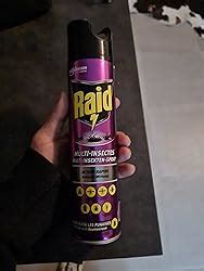 Raid aérosol multi insectes 400 ml Amazon fr Epicerie