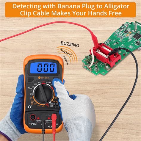 Mua Neoteck Pocket Manual Ranging Digital Multimeter With Test Leads