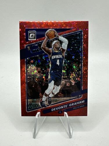 2021 Panini Donruss Optic Red Fast Break Prizm Devonte Graham 120 85