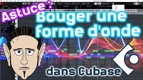 Astuce bouger une forme d onde dans un évènement Audio astuce