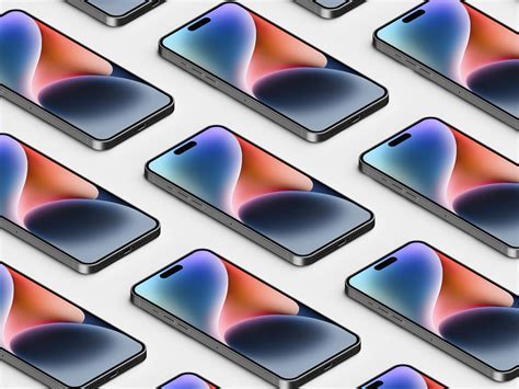 Isometric Iphone Pro Max Mockup Mockup World