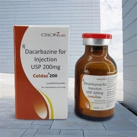 Dacarbazine Celdaz 200mg Injection At Rs 3259 Piece Dacarbazine