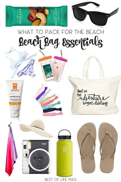 Packing For A Day At The Beach Is Easy With This List Of Beach Bag Essentials Its All About