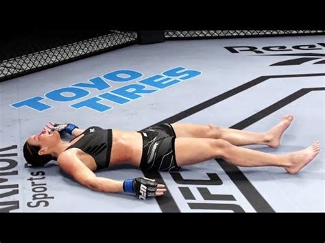 Rose Namajunas Knocks Out Weili Zhang Ufc Online Youtube