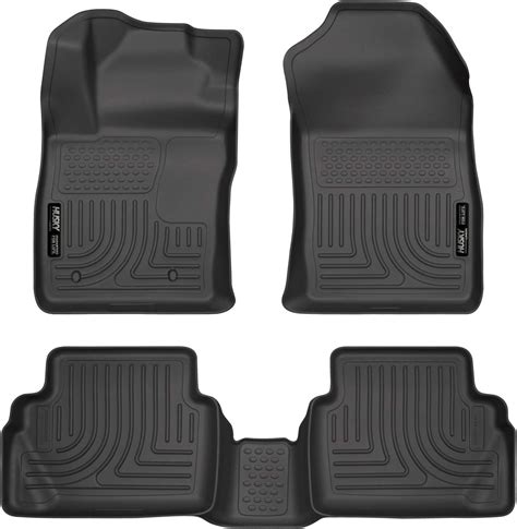 Husky Liners Weatherbeater Floor Mats Fits 2011 2019 Ford Fiesta Front And 2nd Row