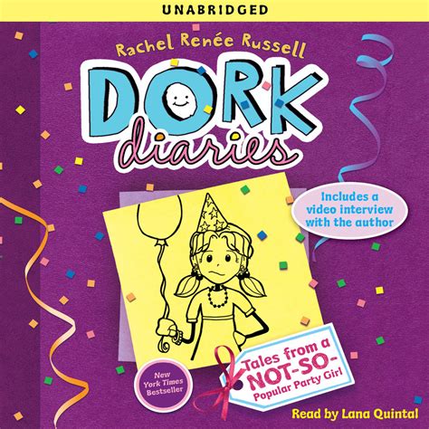 Dork Diaries 2 Audiobook By Rachel Renée Russell Lana Quintal