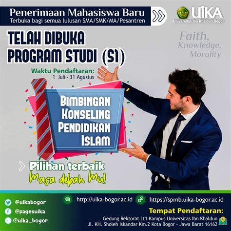 Selamat Program Studi Bimbingan Konseling Pendidikan Islam Telah Dibuka