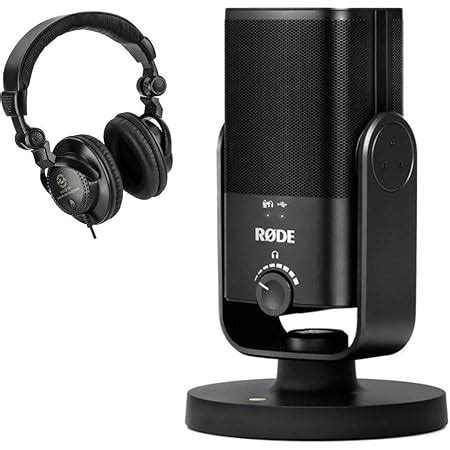 Rode Nt Usb Usb Condenser Microphone Black Amazon In Musical