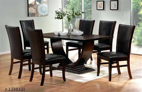 Top 20 of Dark Solid Wood Dining Tables