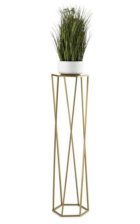 Howhomely Blumenhocker Metall Gold 100 Cm Kauflandde