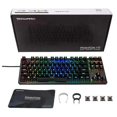 Tecware Phantom RGB 87 Key Mechanical Keyboard - Mansa Computers