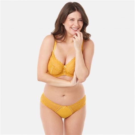 Soutien Gorge Grand Maintien Jaune Elena Pommpoire