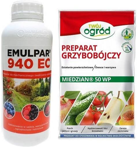 Zestaw 2W1 Emulpar 940 Ec 1L Miedzian 50 Wp 100G Ceny I Opinie