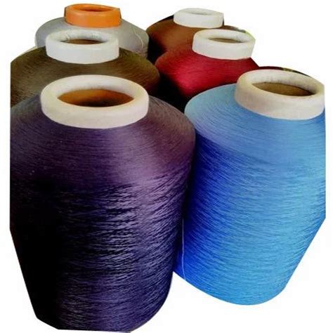 Dyed Polyester Yarn For Textile Industries At Rs 210 Kilogram In