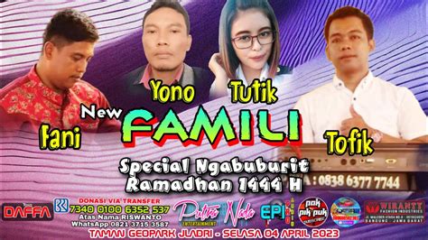 Live Ngabuburit New Famili Music Ft New Putra Nada Ppjk Galang Dana