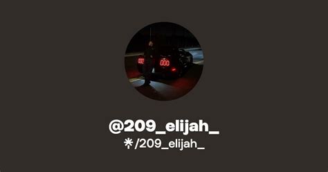 209elijah Instagram Tiktok Linktree