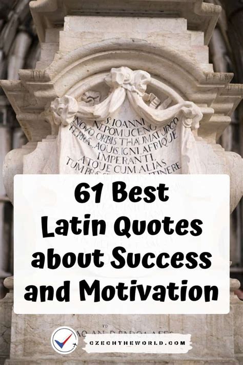 61 Best Latin Quotes About Success and Motivation (2025)