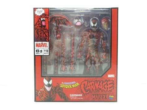 メディコムトイ MAFEX CARNAGE COMIC Ver マフェックス カーネイジ フィギュア中古良品