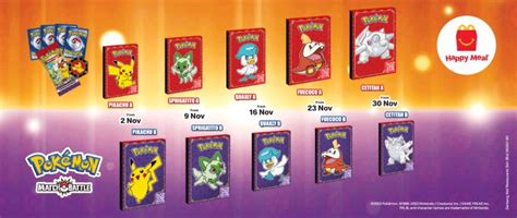 Mcdonald S Mcdonald S Pokemon Match Battle Collectible Cards