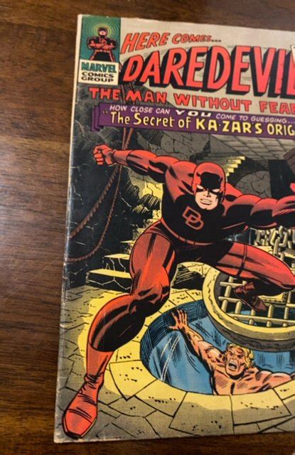 Daredevil Guest Starring Kazar Of The Savage Land Comic