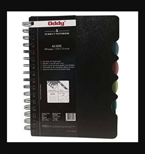 Paper Bilt Matrix Premium 5 Subject Notebook 300 A5 At 116 Piece In