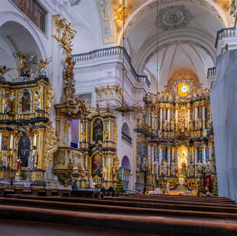 Grodno Belarus Janeiro 06 2023 Altar Da Igreja Católica Catedral