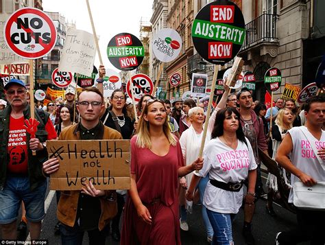 Anti-Austerity Protests Draw Tens of Thousands Rallying Across U.K ...