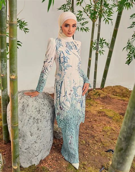 Sipo Eid New Design Malaysia Baju Kurung Sets Simple Style Top With