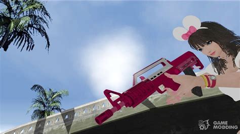 Bullpup Rifle Gta V Pink For Gta San Andreas