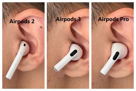 So Sánh Ngoại Hình Airpods 3 Với Airpods 2 Và Airpods Pro 3k Shop