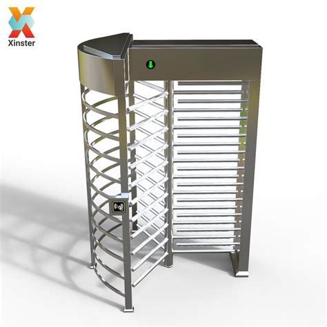 RFID Full Height Tripod Turnstile Price With Fingerprint Smart Access