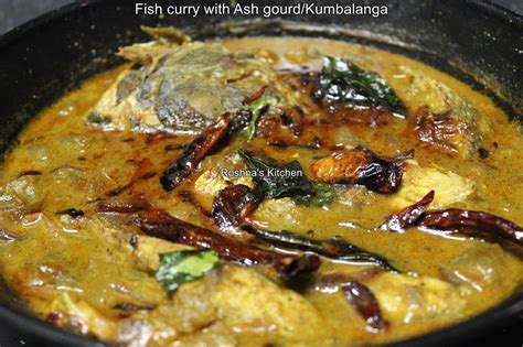 Fish Curry With Ash Gourd Kumbalanga Easy Cook Tips