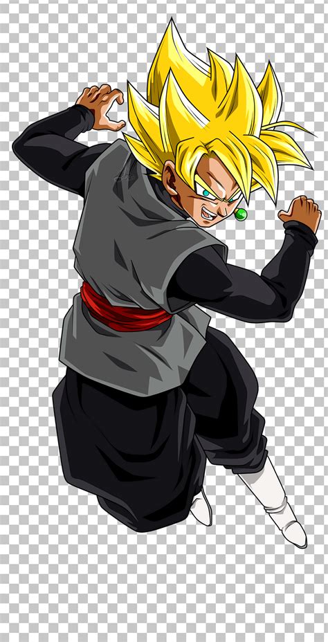 Black Goku Super Saiyan PNG