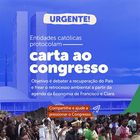 Organizações católicas pedem ao Congresso Nacional compromissos