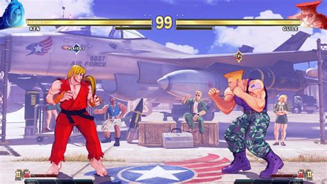 Ken Vs Guile Hardest Ai Street Fighter V Ce Sfv Youtube