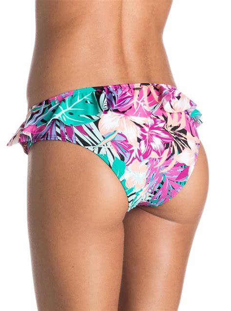 Garden Party Ruffle Surfer Bikini Bottoms ARJX403170 Roxy