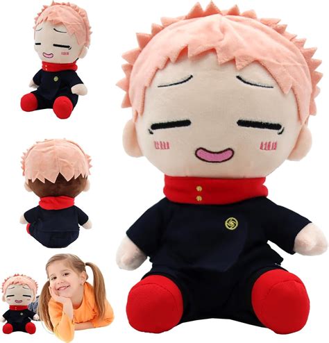 Guvpev Jujutsu Kaisen Plush 9 Yuji Itadori Anime Figure Toy Cartoon