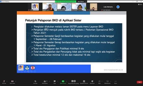 Fakultas Ekonomi Dan Bisnis Sukses Gelar Sosialisasi Pelaporan Kinerja