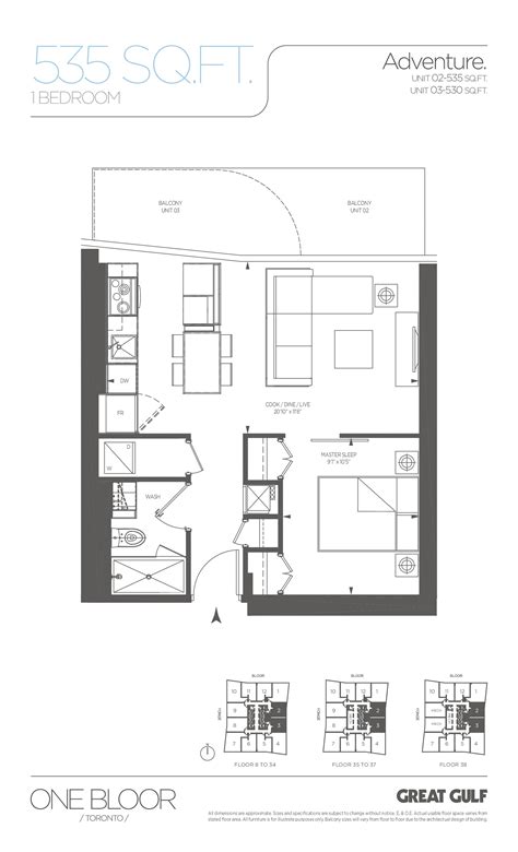 1 Bloor Street East Floor Plans - floorplans.click