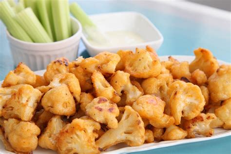 Baked Battered Buffalo Cauliflower At Home With Shay