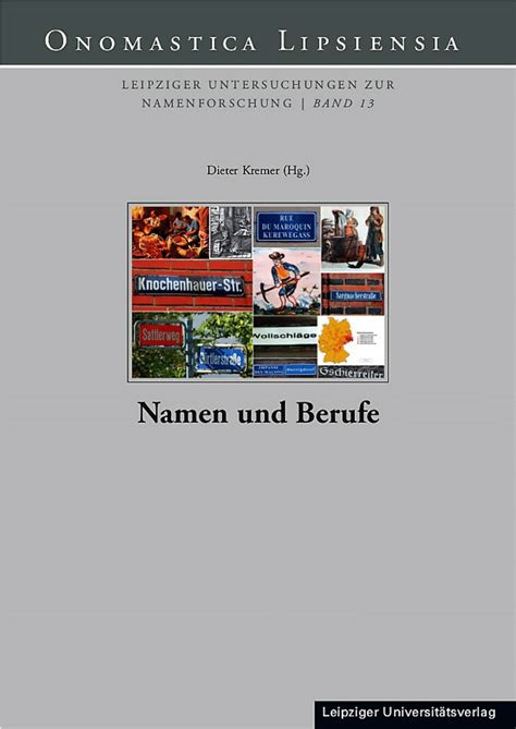 PDF Familiennamen aus Berufen in Österreich In Namen und Berufe