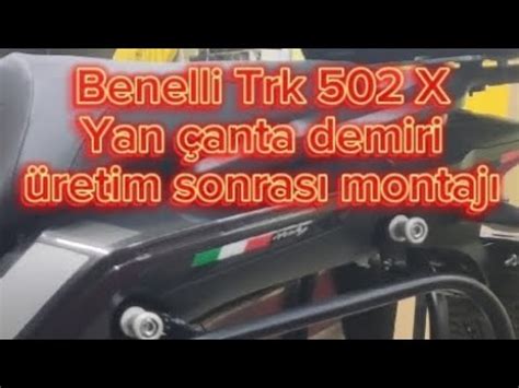 Benelli Trk X Yan Anta Demirleri Retimi Sonras Montaj