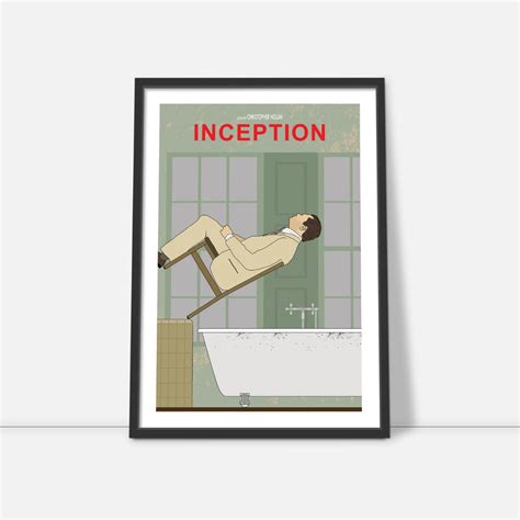 Inception Minimalist Movie Poster - Etsy