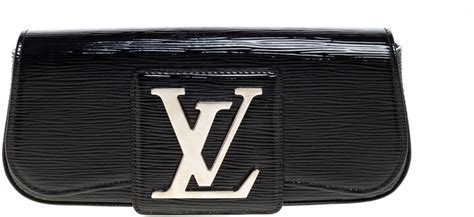 Louis Vuitton Black Electric Epi Leather Sobe Clutch Shopstyle